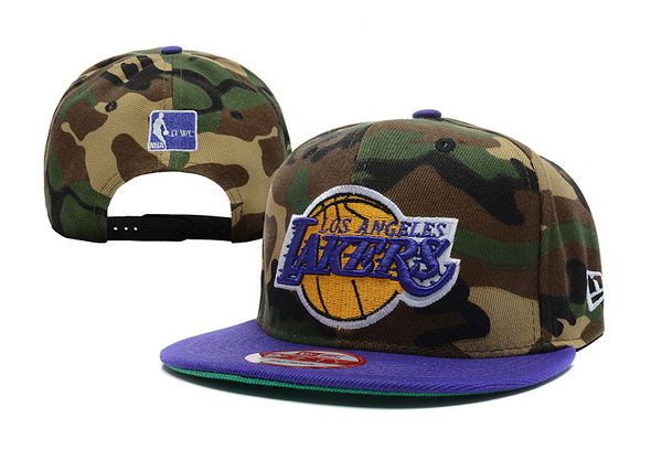 NBA Los Angeles Lakers NE Snapback Hat #86